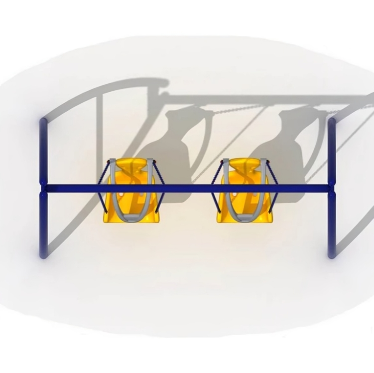Columpio Inclusivo Doble (Ji-034) - Imagen 2