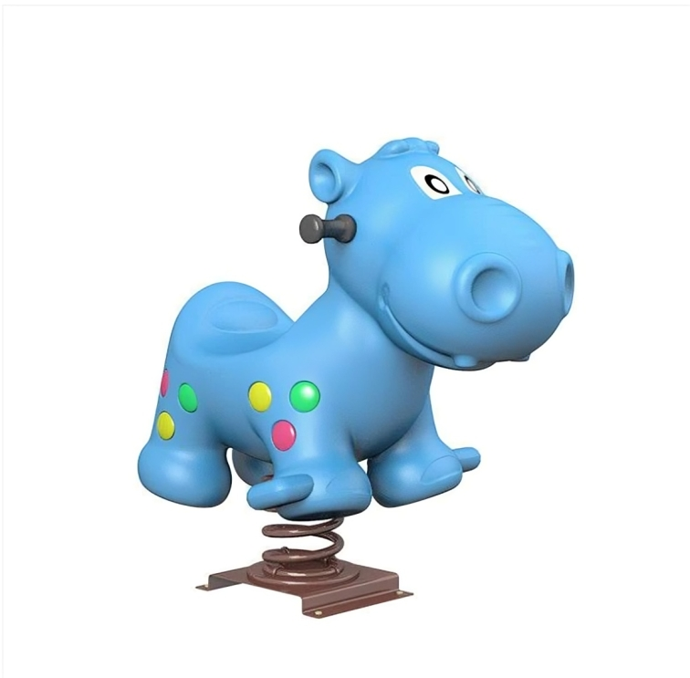 juego resorte hipopotamo urban plaza